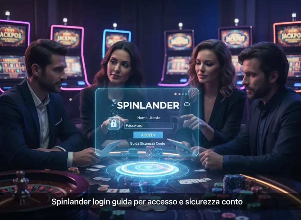 Spinlander login guida per accesso e sicurezza conto
