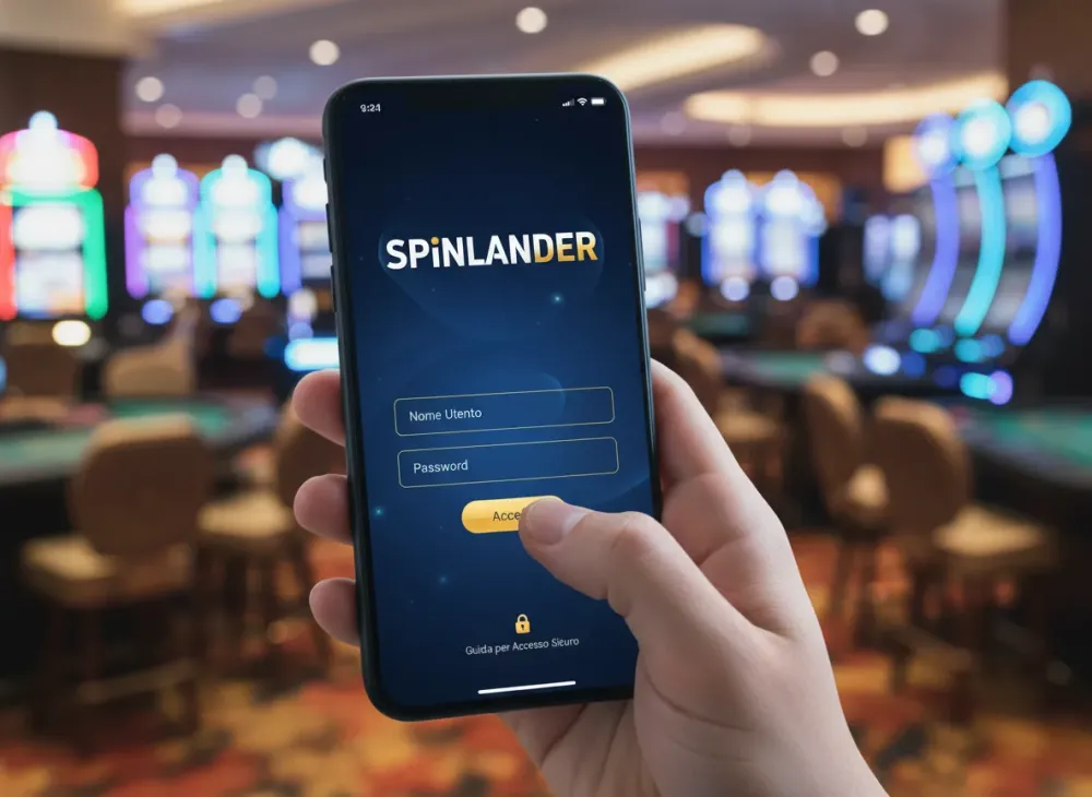 Spinlander login guida per accesso e sicurezza conto